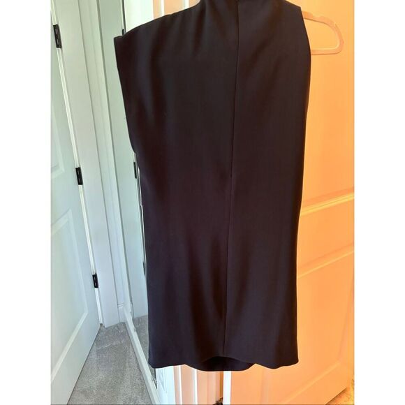 NWT IRO Victa Asymmetrical Mini Dress black, Sz 40 US 8/10 $395 C33 - Picture 10 of 11